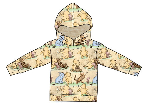 Classic Pooh Oversized Hoodie