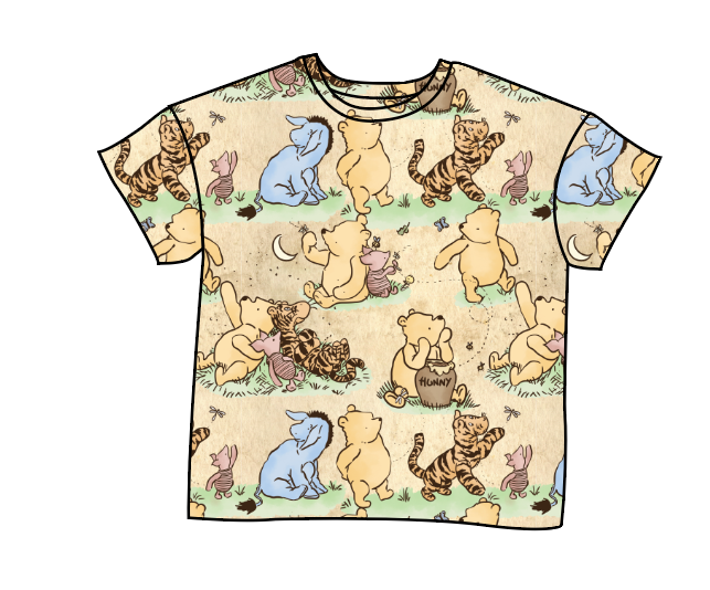 Classic Pooh Oversized Tee