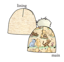Load image into Gallery viewer, Classic Pooh Slouchy Beanie (Reversible!)