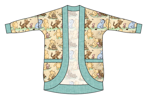 Classic Pooh Kids Cocoon Cardigan