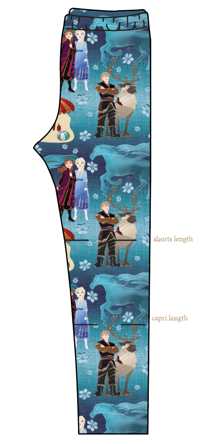 Into the Unknown Basic Leggings