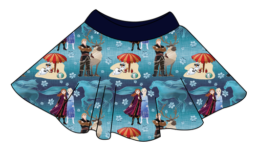 Into the Unknown Circle Skirt