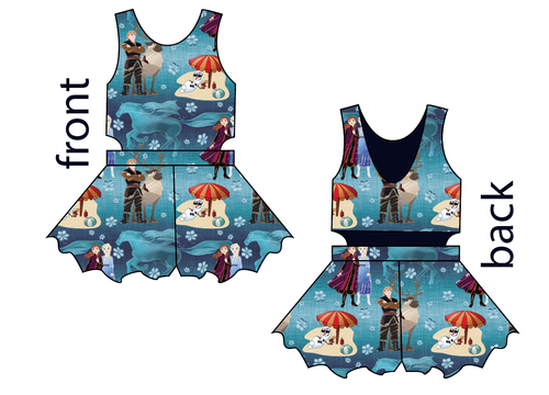 Into the Unknown Kids Playsuit