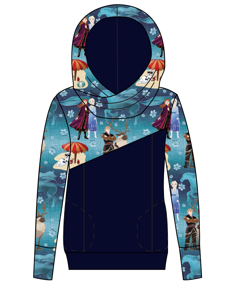 Into the Unknown Ladies Hoodie