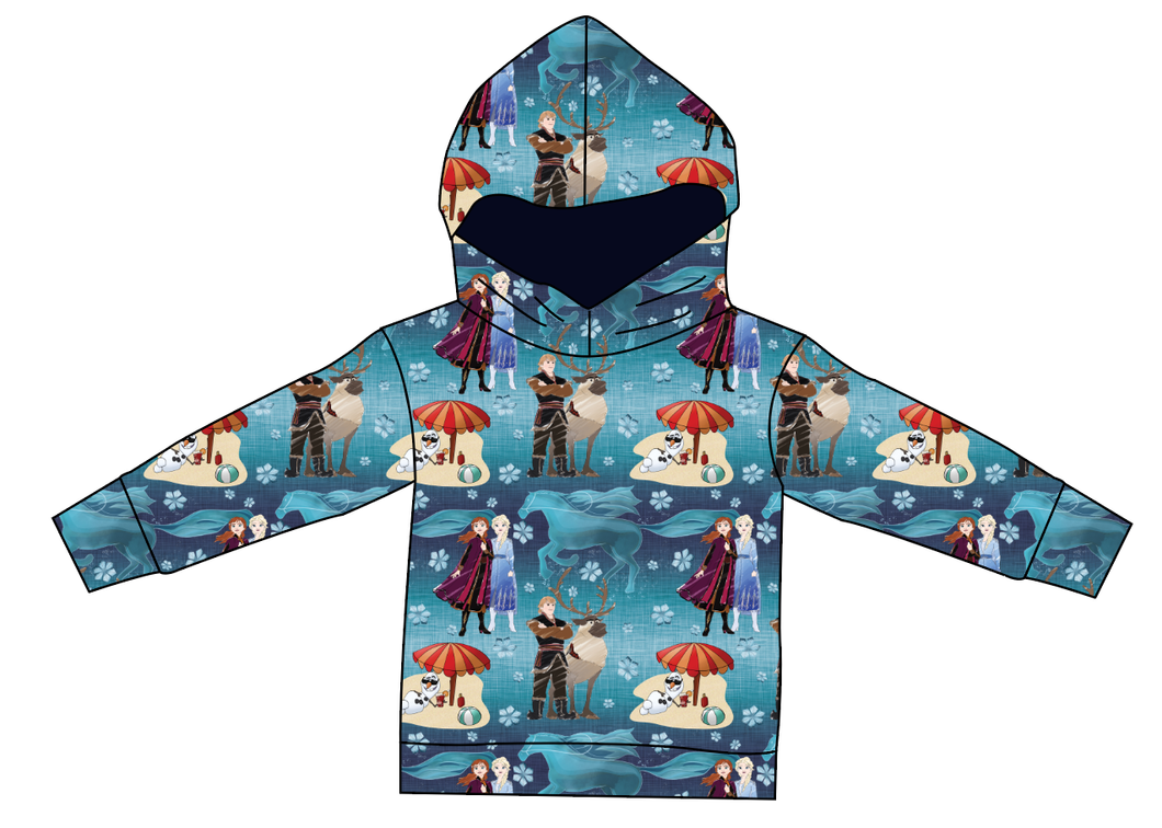 Into the Unknown Ladies Oversized Hoodie