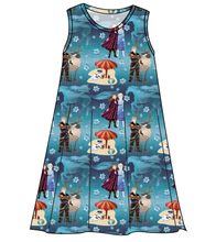 Load image into Gallery viewer, Into the Unknown Ladies&#39; Swing Dress