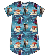 Load image into Gallery viewer, Into the Unknown Ladies&#39; T-Shirt Dress