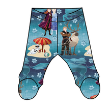 Load image into Gallery viewer, Into the Unknown Newborn Footed Pants