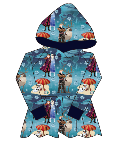 Into the Unknown Peplum Hoodie (or Crewneck)