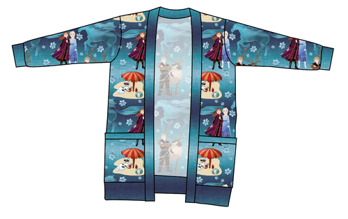 Into the Unknown Kids Grandpa Cardigan