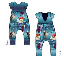Load image into Gallery viewer, Into the Unknown Low Back Romper and Bubble Romper