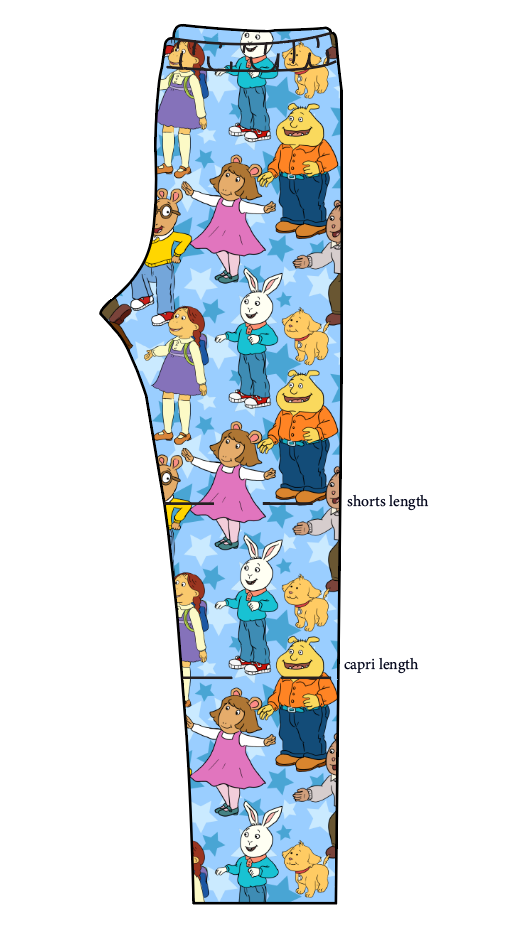 Wonderful Kind of Day Basic Leggings