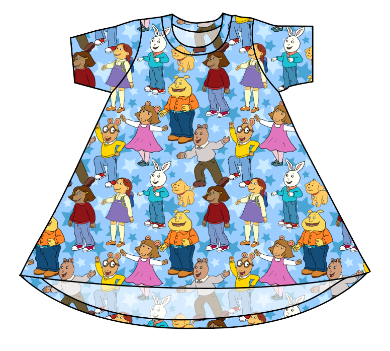 Wonderful Kind of Day Basic T-Shirt Dress