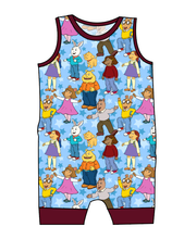 Load image into Gallery viewer, Wonderful Kind of Day Emmett Pants And Shorts T-Shirt Romper