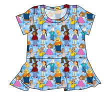 Load image into Gallery viewer, Wonderful Kind of Day Ladies&#39; Peplum Top