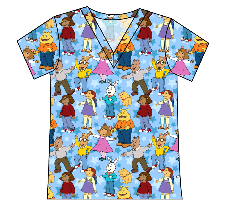 Wonderful Kind of Day Ladies' Slouchy V-Neck Tee