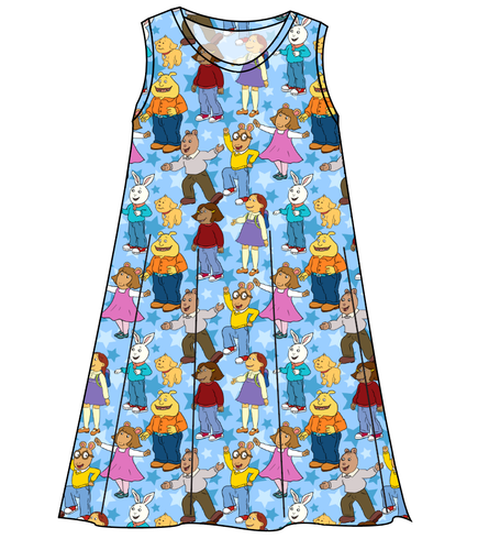 Wonderful Kind of Day Ladies' Swing Dress