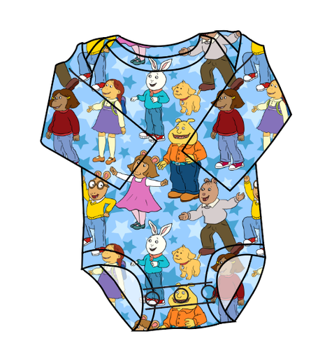 Wonderful Kind of Day Lap Neck Bodysuit