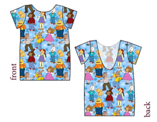 Load image into Gallery viewer, Wonderful Kind of Day Low Back Ballerina Tee