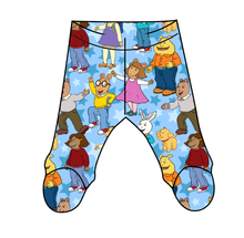 Load image into Gallery viewer, Wonderful Kind of Day Newborn Footed Pants