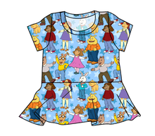 Load image into Gallery viewer, Wonderful Kind of Day Peplum Top