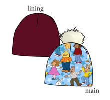 Load image into Gallery viewer, Wonderful Kind of Day Slouchy Beanie (Reversible!)