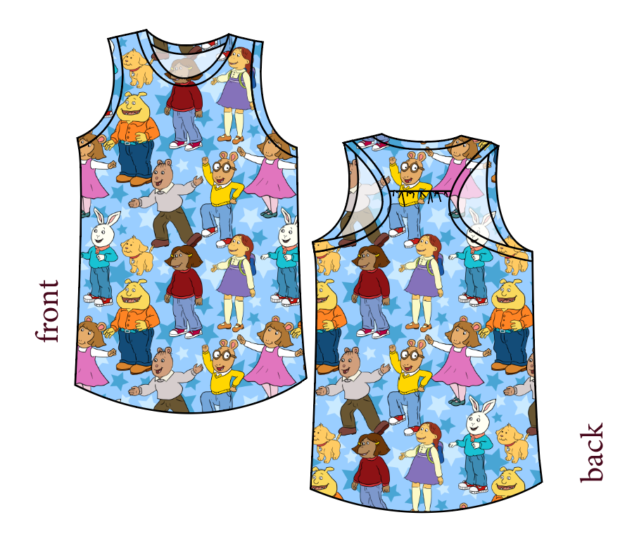 Wonderful Kind of Day Summer Tank