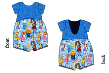 Load image into Gallery viewer, Wonderful Kind of Day Low Back Romper and Bubble Romper
