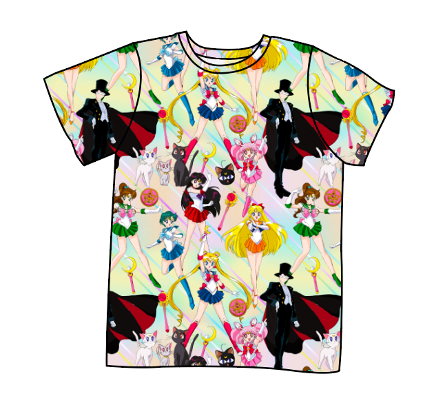 Sailor Scouts Basic Tee and Tank