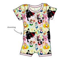 Load image into Gallery viewer, Sailor Scouts Grow With Me Pants And Shorts Romper