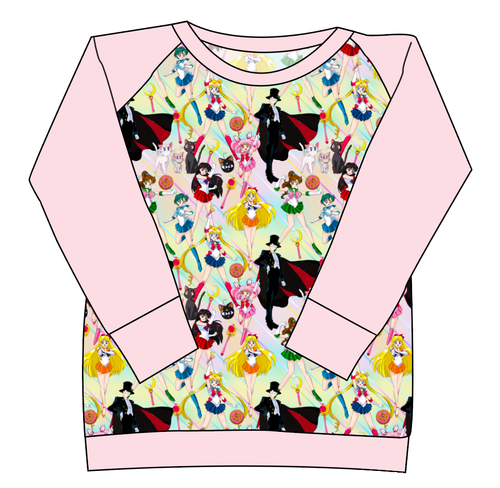 Sailor Scouts Ladies' Classic Crewneck