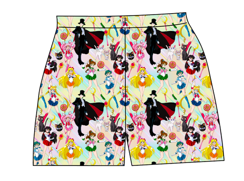 Sailor Scouts Ladies' Lounge Shorts
