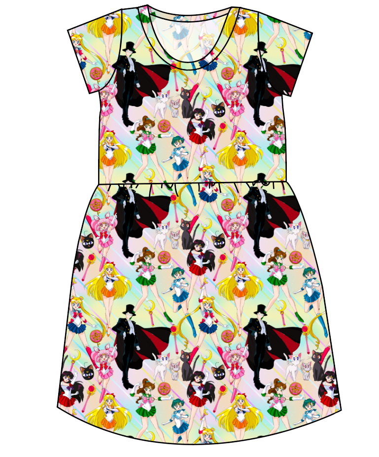 Sailor Scouts Ladies' Play Dress