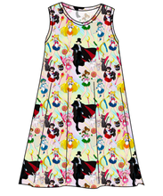 Load image into Gallery viewer, Sailor Scouts Ladies&#39; Swing Dress