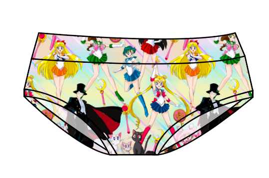 Sailor Scouts Ladies' Underwear