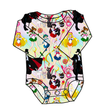 Load image into Gallery viewer, Sailor Scouts Lap Neck Bodysuit