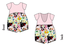 Load image into Gallery viewer, Sailor Scouts Low Back Romper and Bubble Romper