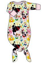 Load image into Gallery viewer, Sailor Scouts Newborn Knotted Gown
