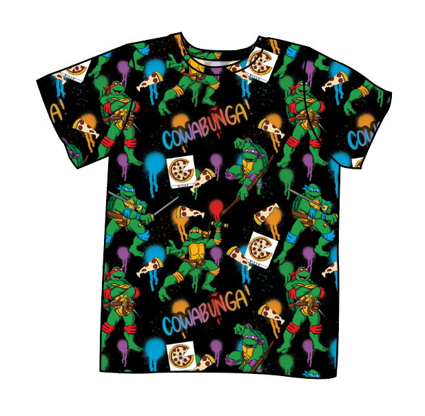 Cowabunga! Ninja Turtles Basic Tee and Tank