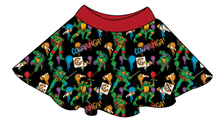 Load image into Gallery viewer, Cowabunga! Ninja Turtles Circle Skirt
