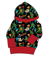 Load image into Gallery viewer, Cowabunga! Ninja Turtles Grow With Me Hoodie (or Crewneck)