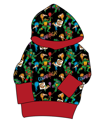 Cowabunga! Ninja Turtles Grow With Me Hoodie (or Crewneck)