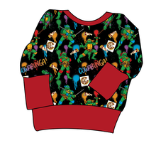 Load image into Gallery viewer, Cowabunga! Ninja Turtles Grow With Me Hoodie (or Crewneck)