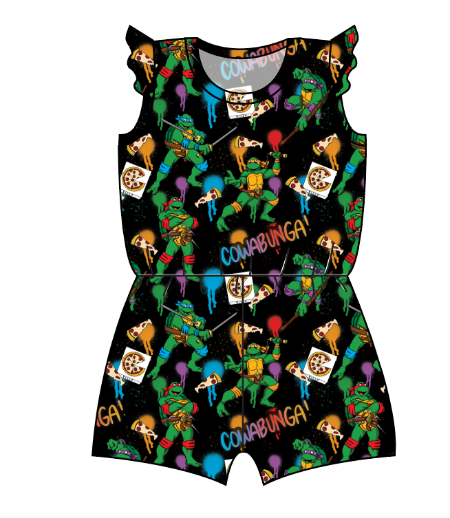 Cowabunga! Ninja Turtles Ivy Summer Romper