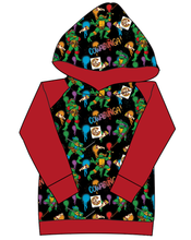 Load image into Gallery viewer, Cowabunga! Ninja Turtles Ladies Hoodie