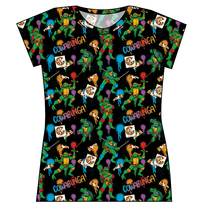 Load image into Gallery viewer, Cowabunga! Ninja Turtles Ladies&#39; Basic Tee