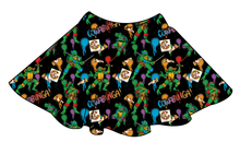 Load image into Gallery viewer, Cowabunga! Ninja Turtles Ladies&#39; Circle Skirt