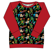 Load image into Gallery viewer, Cowabunga! Ninja Turtles Ladies&#39; Classic Crewneck
