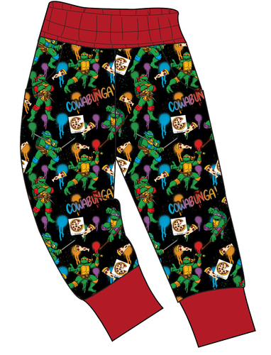 Cowabunga! Ninja Turtles Ladies' Joggers and Jogger Shorts