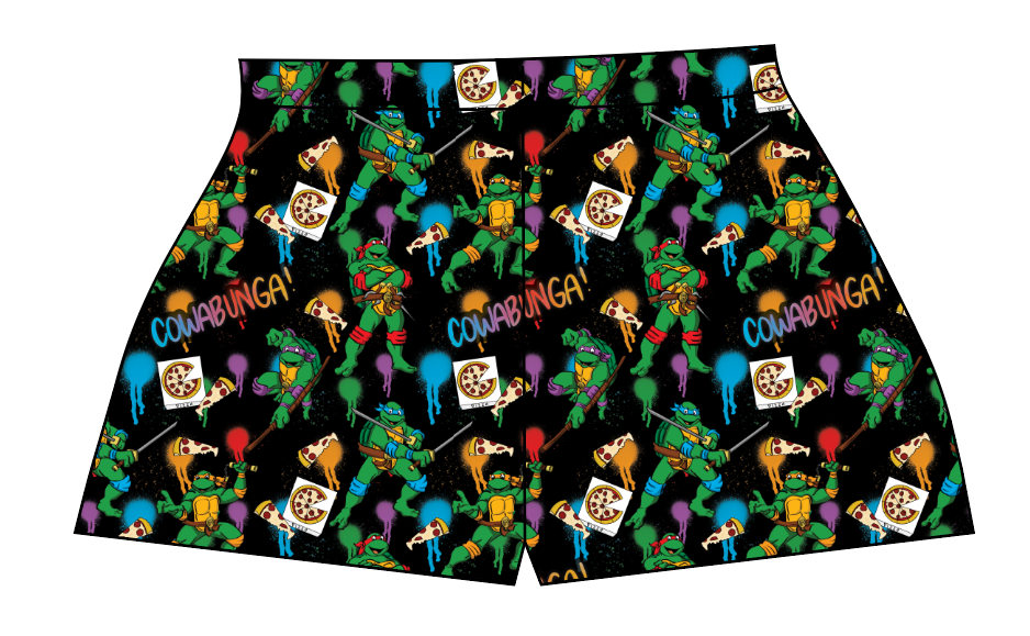 Cowabunga! Ninja Turtles Ladies' Lounge Shorts